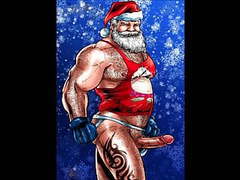 KiloLesbians presents: Cum faced white christmas grannies by satyriasiss