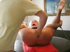 KiloLesbians presents: Mature slave extreme fisting and squirt