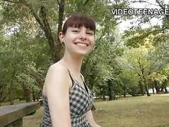 KiloLesbians presents: Tiny 18 years old teen does porn casting