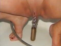 KiloLesbians presents: Pierced nipples and pussy mature slave in bdsm action