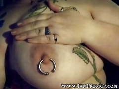 KiloLesbians presents: Body piercing collection of pierced pussies and nipples 7