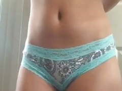 KiloLesbians presents: Babe removing cloths and masturbating