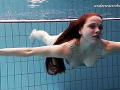 KiloLesbians presents: Salaka ribkina underwater swimming teen
