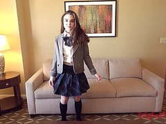 KiloLesbians presents: I put a school uniform on a girl who just turned 18 yo, Nipples, Teen, Interracial, Softcore, HD Videos, Cosplay, 18 Year Old, School Uniform, Nude Teens, Porn for Women, Uniforms, American, Asian Guy White Girl, Interacial, 18 Yo Girl, 60 FPS, TripForFuc