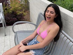 KiloLesbians presents: Aiming for angel gostosa's face, HD POV, Couple, Hardcore, Skinny, Latina, Long Hair, Bikini, Natural Tits, Pussy, Blowjob, Ball Licking, Rim Job, Handjob, Titjob