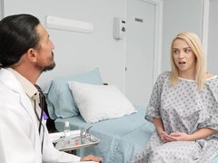 KiloLesbians presents: Incredible anal exam for gorgeous blonde patient madison summers