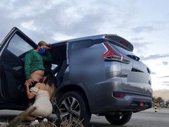 KiloLesbians presents: Car sex in public parking lot,cream pie anal fucked - pinay lovers ph