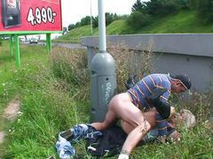 KiloLesbians presents: Small titted chick getting a big load of cum on her beautiful face