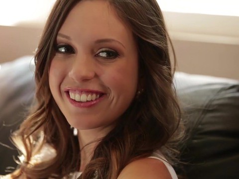 KiloLesbians presents: Adorable jade nile spreads her legs to be fucked in wet pussy