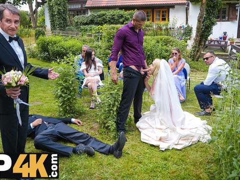 KiloLesbians presents: Bride4k. runaway groom