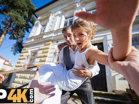 KiloLesbians presents: Hunt4k. no wedding until i cum!