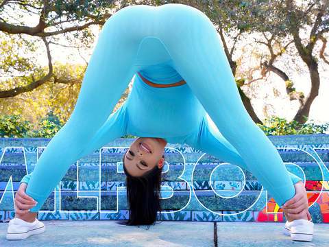 KiloLesbians presents: Fitness goddes alexa payne bangs her personal trainer and swallows his cumshot - mylf