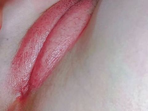 KiloLesbians presents: I paint my stepdaughter's pussy with lipstick to massage and use her painted pussy with my cock