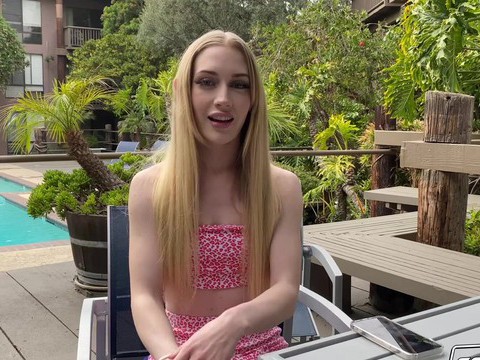 KiloLesbians presents: I gave this hot blonde slut emma an overflowing creampie
