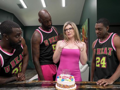 KiloLesbians presents: Interracial gangbang with a horny blonde babe - cory chase