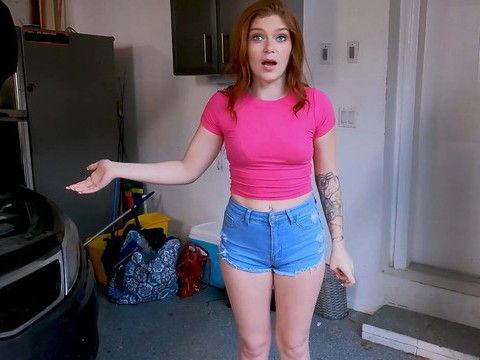 KiloLesbians presents: Redhead katerina deville with hot ass sucking a dick - hd