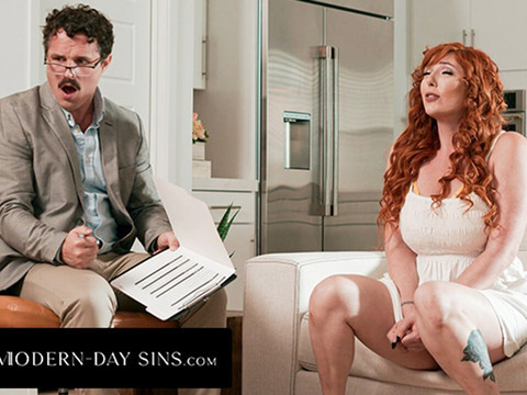 KiloLesbians presents: Modern-day sins - pervert therapist is obsessed with redhead milf lauren phillips's stunning body