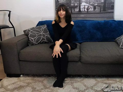 KiloLesbians presents: Skinny 18-year-old gets ass fucked on camera