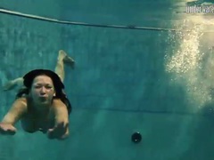 KiloLesbians presents: Underwater with bikini swimming girls