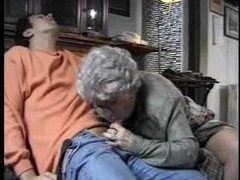 KiloLesbians presents: Granny with sexy gray hair fucked by stud