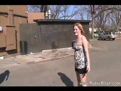 KiloLesbians presents: Two girls having fun doing public nudity
