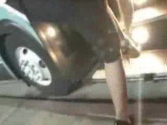 KiloLesbians presents: Fingering her on a public bus