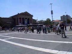 KiloLesbians presents: Lots of people around as they fuck in public