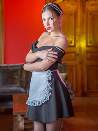 KiloLesbians presents: Sexy Maid Henessy betrays Natalie Starr and fucks boyfriend