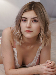 KiloLesbians presents: Lady Jay In Sexy Silk Lingerie