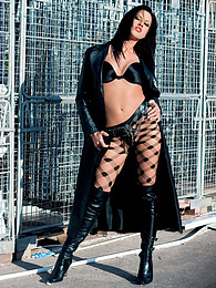 KiloLesbians presents: Lollybadcock Has a Horny Photoshoot With Dildos Outdoors