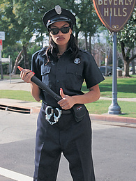 KiloLesbians presents: Cherry Lee, This Corrupt L.A. Cop Takes What She Wants